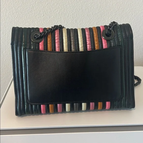 Coach Multicolored Stripe Bag - Picture 5 of 12